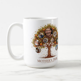 Mug Arbre personnalisé de Mère 9-Photos Famille person