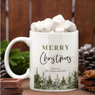 Mug Arbre vert de Noël   Joyeux Noël