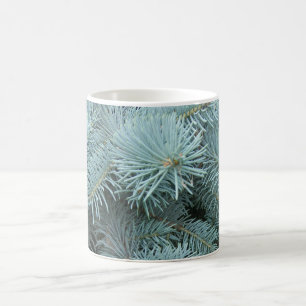 Mug Arbre vert gris d'épinette bleue