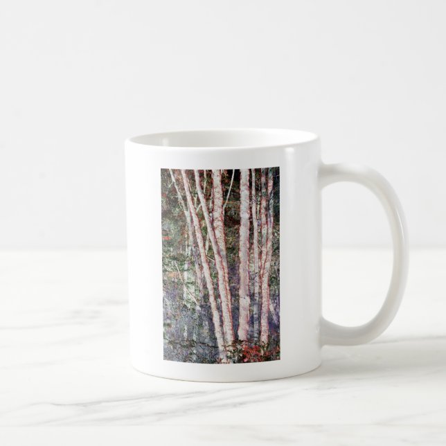 Mug Arbres à bords rouges (Droite)