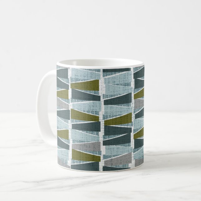 Mug Arbres Abstraits (Devant gauche)