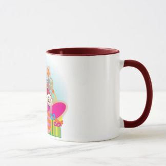 Mug Arbres d'abeille et de Noël