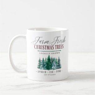 Mug Arbres de Noël frais de ferme