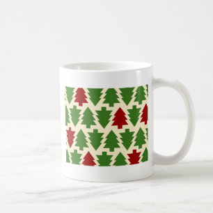 Mug Arbres de Noël Motif de Fêtes