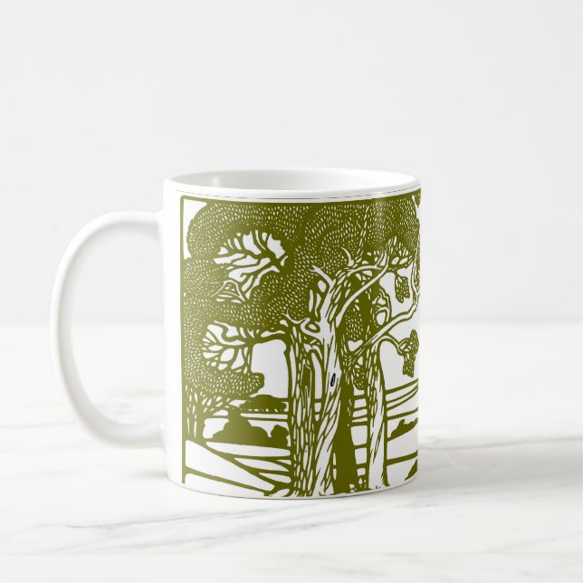 Mug Arbres et campagne (Gauche)
