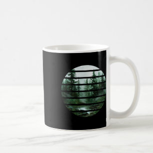 Mug Arbres forestiers faune extérieur rétro vintage ra