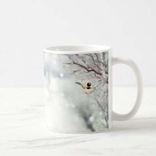 Mug Arbres froids hivernaux Oiseaux Gris Bécasseau