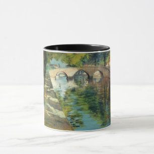 Mug Arbres réfléchis sur les eaux d'un canal