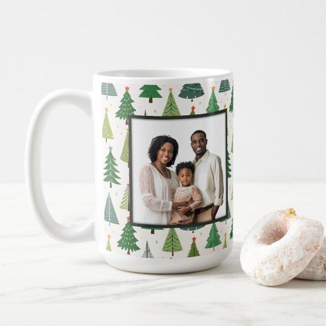 Mug Arbres rétro (Avec donut)