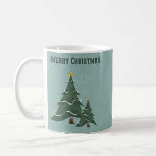 Mug Arbres vintages de Noël