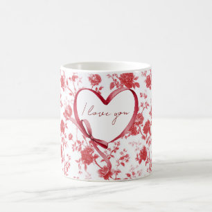 Mug Arc d'amour à coeur rouge