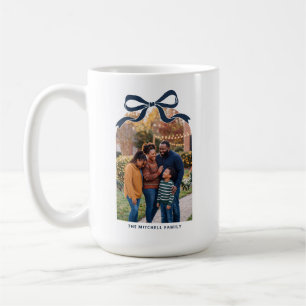 Mug Arc de famille élégant à noeud papillon pour photo