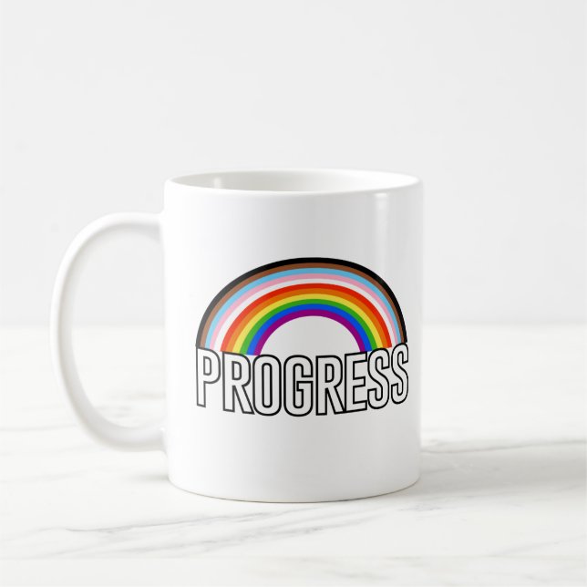 Mug Arc de la fierté Progressiste (Gauche)
