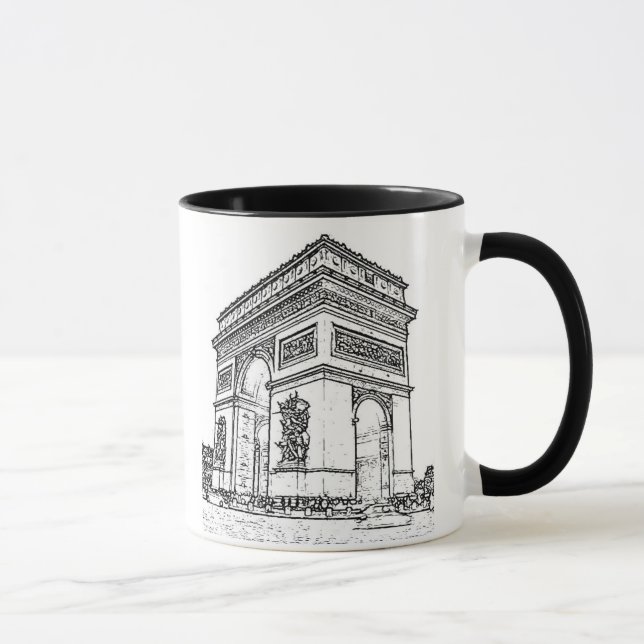 Mug ~ Arc de Triomphe de Paris (Droite)