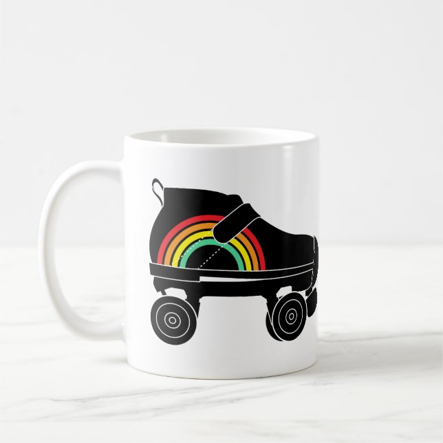 Mug arc-en-ciel à quatre rouleaux (Gauche)