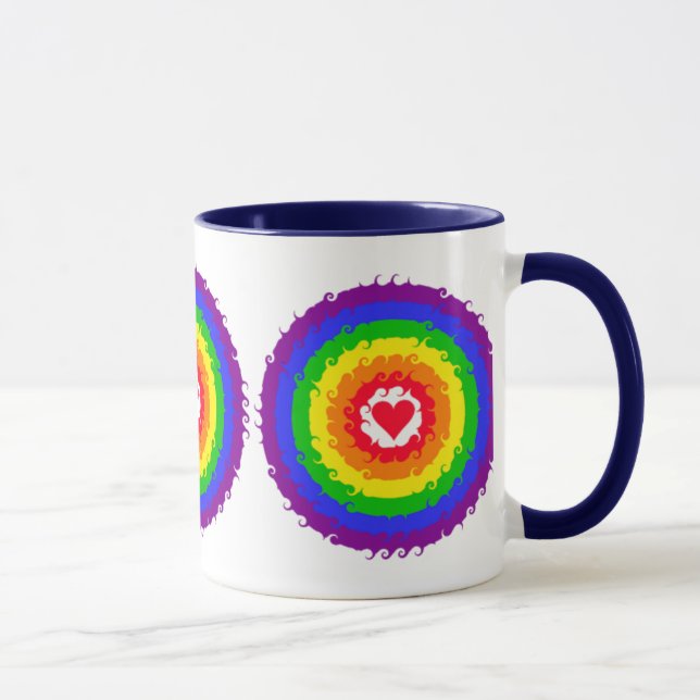 Mug Arc-en-ciel Bouteille (Droite)