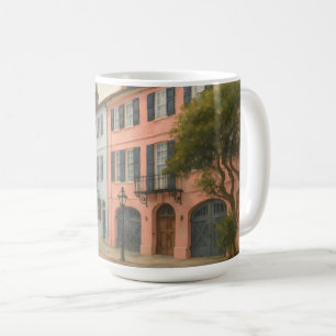 Mug Arc-en-ciel de l'aquarelle de Charleston