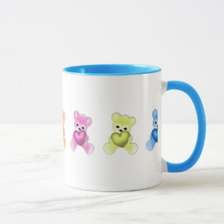 Mug Arc-en-ciel de nounours de KRW