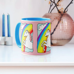 Mug Arc-en-ciel de Unicorne