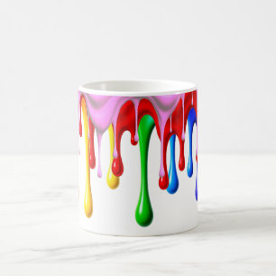 Mug Arc-en-ciel Drip Splash