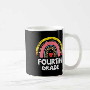 Mug Arc-en-ciel léopard quatrième année 4e premier jou