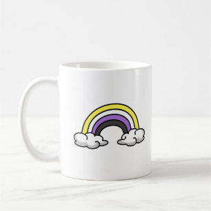 Mug Arc-en-ciel Nonbinaire Mignon