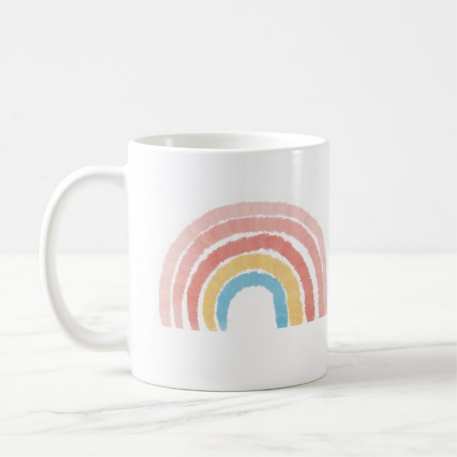 Mug Arc-en-ciel pastel (Gauche)