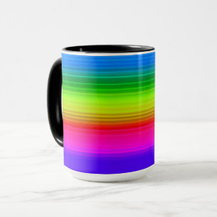 Mug Arc-en-ciel rayé