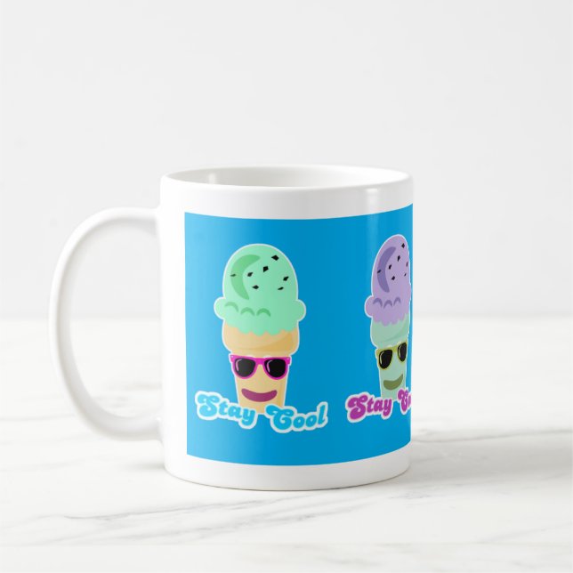 Mug Arc-en-ciel Rester Cool cône Pals (Gauche)