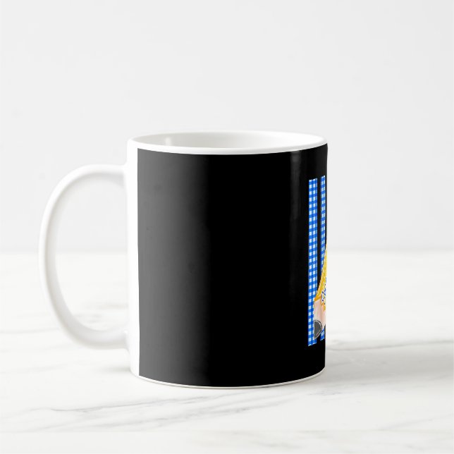 Mug Arc-en-ciel retour à l'école crayon nœud papillon  (Gauche)