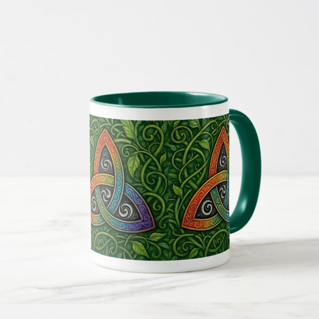 Mug Arc-en-ciel Triquerta (Devant droit)