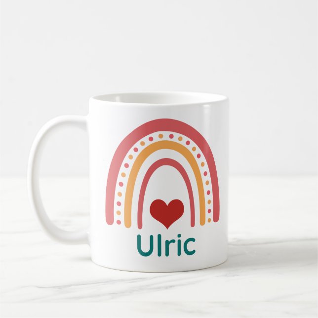 Mug Arc-en-ciel Vintage Ulric (Gauche)