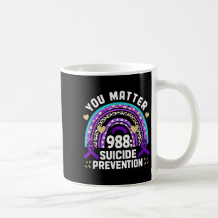 Mug Arc en ciel Vous 988 Prévention du suicide
