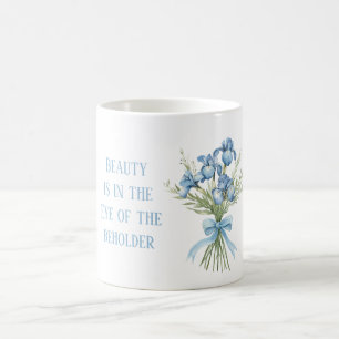 Mug Arc en fleurs d'iris violets jolis