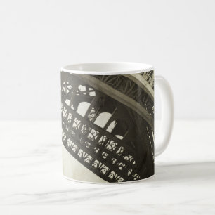 Mug Arc Tour Paris Vintage Sepia Eiffel
