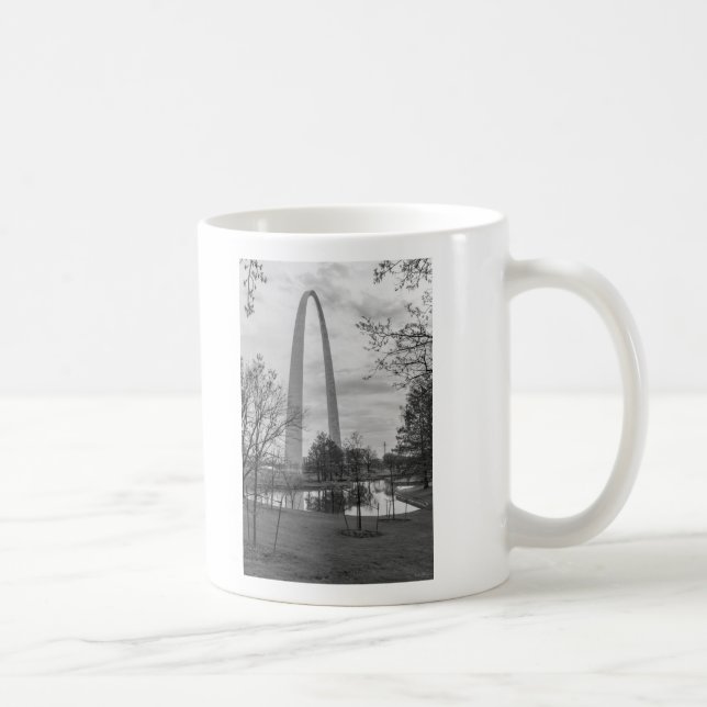 Mug Arche Du Parc Niveaux De Gris (Droite)