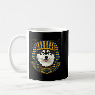 Mug Archéen historique du pharaon égyptien Malamute en