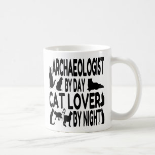 Mug Archéologue Amoureux des chats