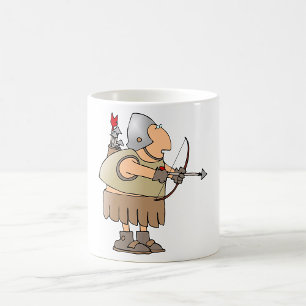 Mug Archer Médiéval Guerrier Drôle Chevalier avec Arc