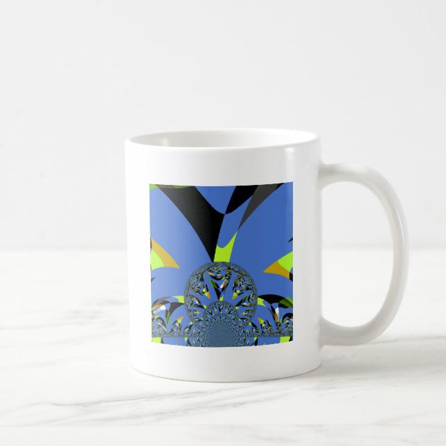 Mug Arches cool avec sphères fractales Art Design (Droite)