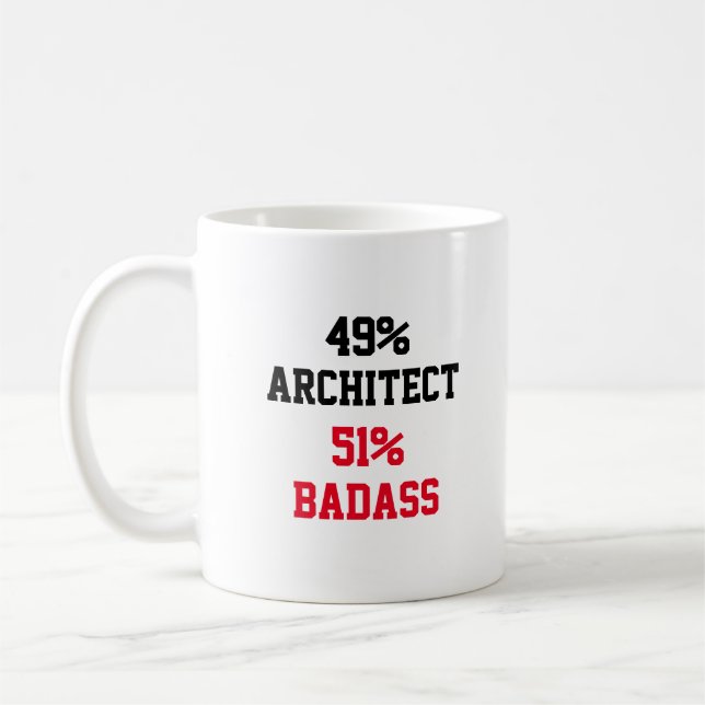 Mug Architecte Badass (Gauche)