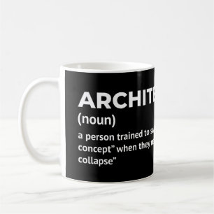 Mug Architecte Définition De Travail Coffee Cup