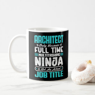 Mug Architecte Funny Emploi Profession Carrière Archit