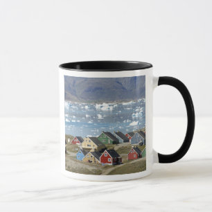 Mug Architecture colorée de la ville, Narsaq,