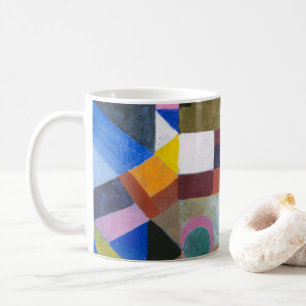 Mug Architecture colorée de Paul Klee, Art Abstrait
