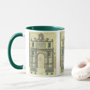 Mug Architecture Renaissance de l'entrée de l'église V