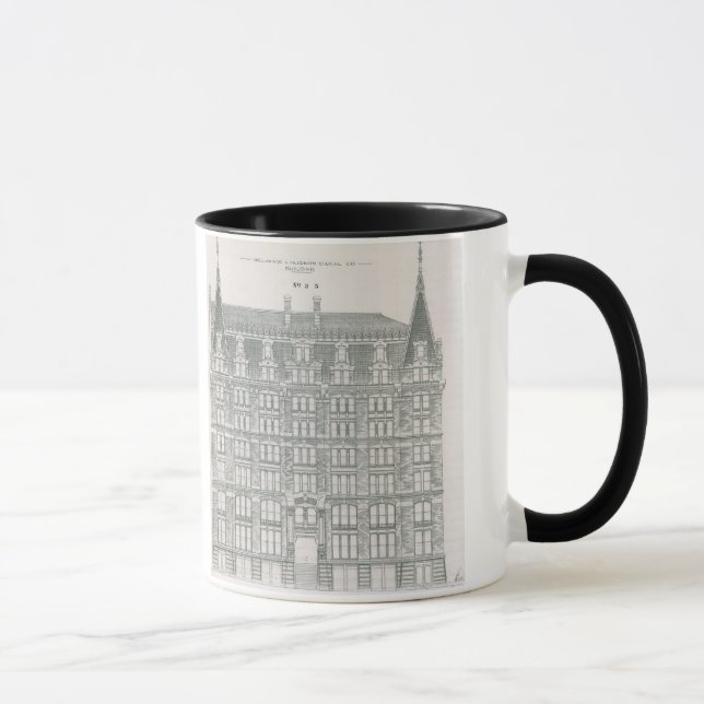 Mug Architecture vintage, Delaware & Hudson Canal Co. (Droite)