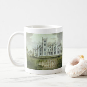 Mug Architecture Vintage, Plans d'étage de Château Fra