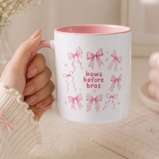 Mug Arcs Amusants Avant Bros Cadeau Coquette Rose Mign (Créateur téléchargé)