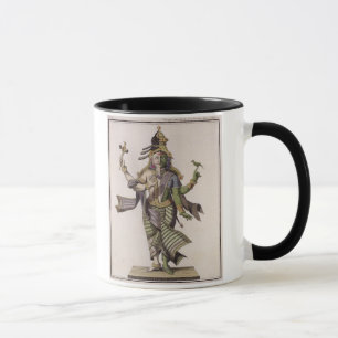 Mug Ardhanarishvara, de 'voyage Indes aux. et d'une La